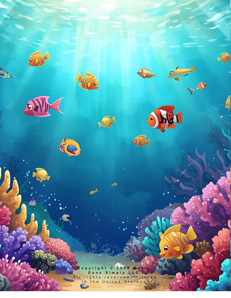 Under the Sea: A Coloring Journey