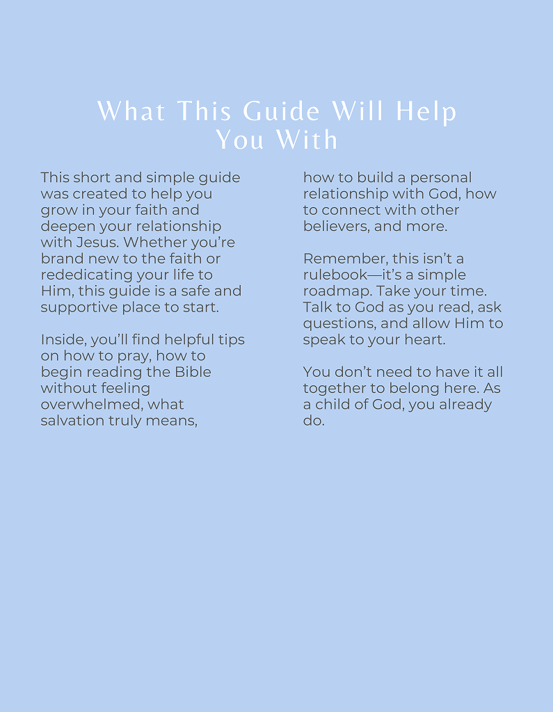 A New Believer’s Guide to Walking with God: Devotional Edition